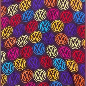 VOLKSWAGEN 100% SILK SCARF GORGEOUS SEE PICS NEW CONDITION